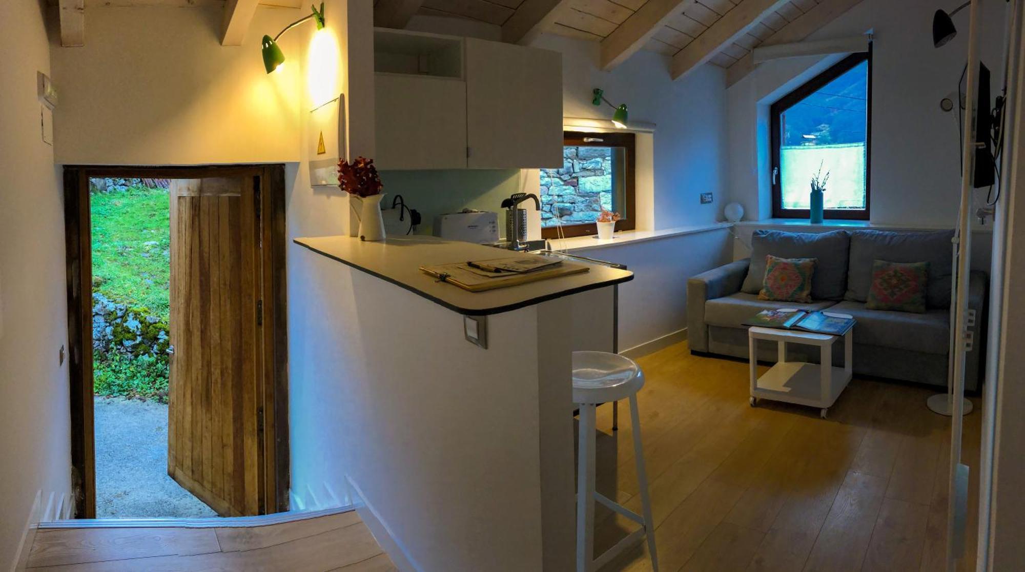 Ferienwohnung Centro De Ecoturismo Tierra Del Agua Caleao Exterior foto